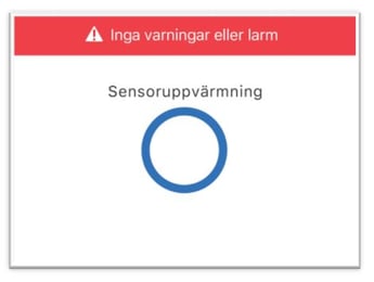 Sensoruppvärming